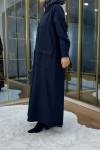 ELEGANCE ABAYA  Lacivert